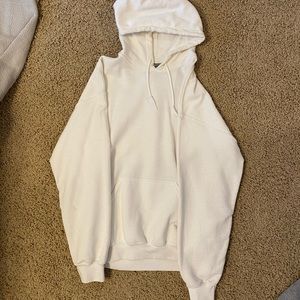 White hoodie